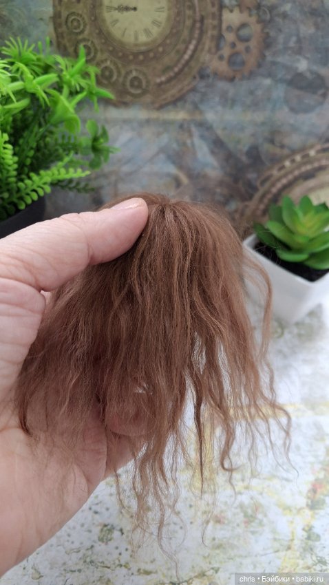 Парик для bjd с объемом головы 11-12 см (фото 3)