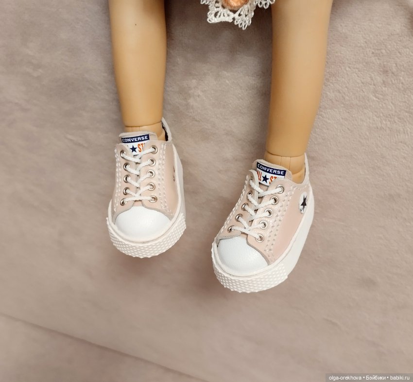 Кеды конверсы для куклы Паола Рейна (фото 7)