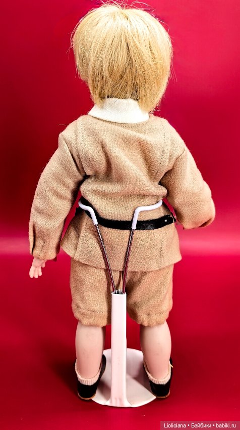 Фарфоровая кукла Майкл от Phyllis Wright США 1985 год (фото 3)