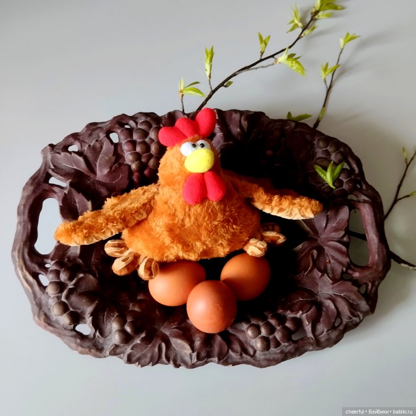 Мягкая игрушка - курочка — Авторские игрушки (фото 7)