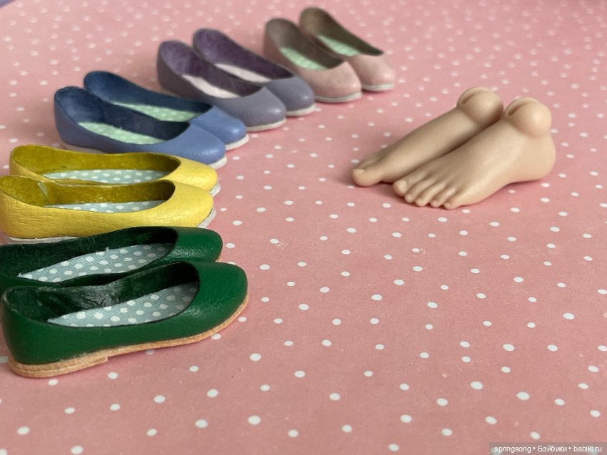 Балетки для Тендерят🌸 — Обувь для BJD (фото 2)