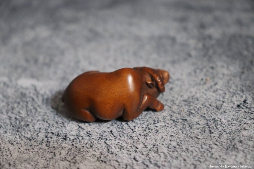 Нэцкэ "Бык". Винтаж! Более 50 лет (фото 2)