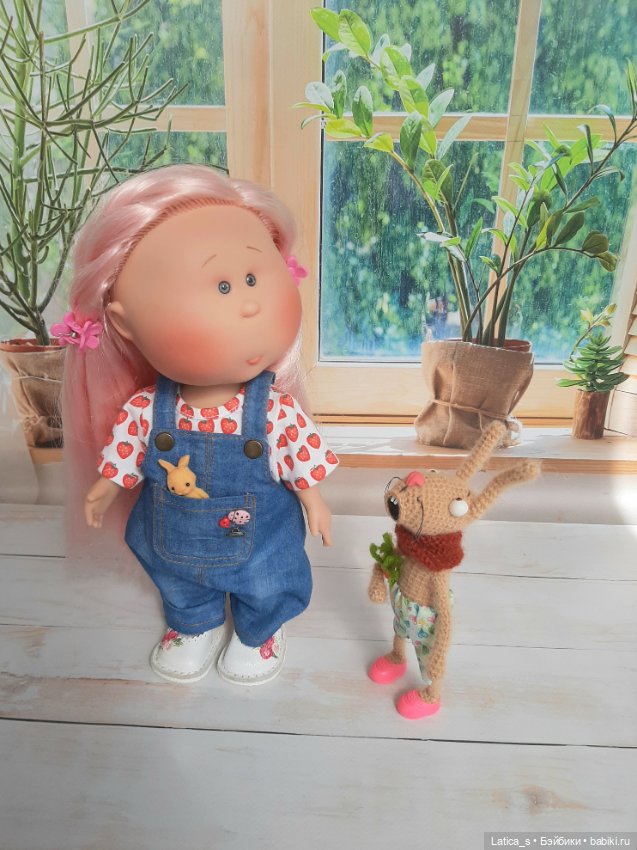 Кролик и лягушонок — Авторские игрушки (фото 5)