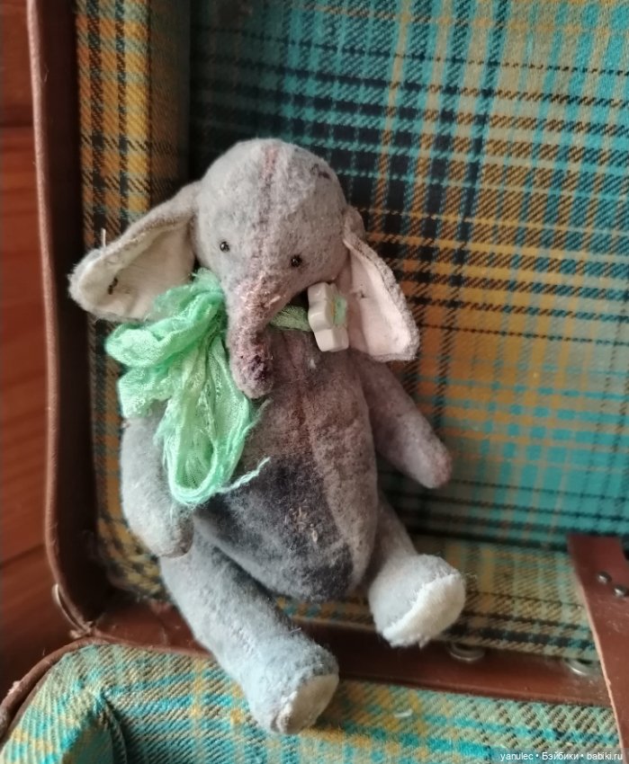 Слоник в стиле Тедди — Авторские игрушки (фото 5)