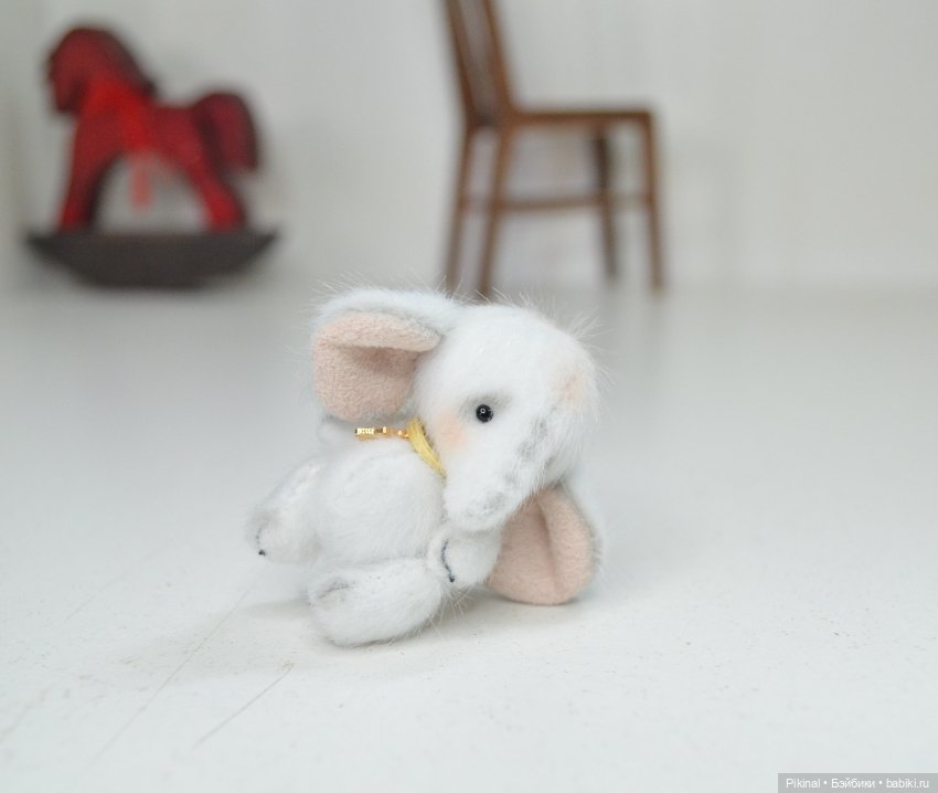 Мини слоник) — Авторские игрушки (фото 6)