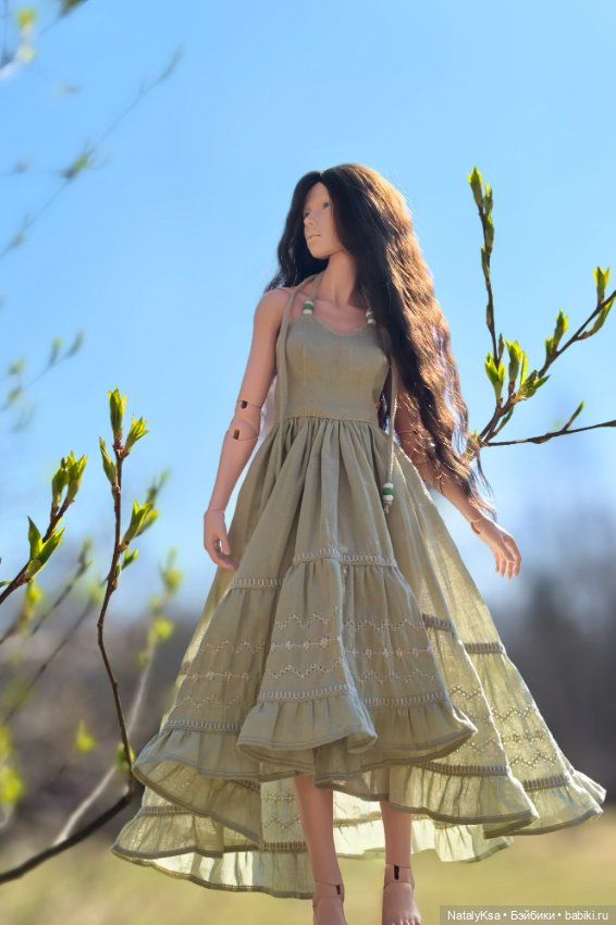 Летний сарафан для 1/4 Slim msd (фото 5)