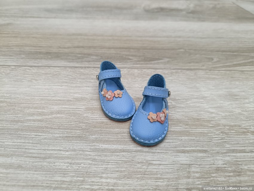 Туфли для кукол руби ред 31 см. (4,7 х 2,0 см) (фото 2)