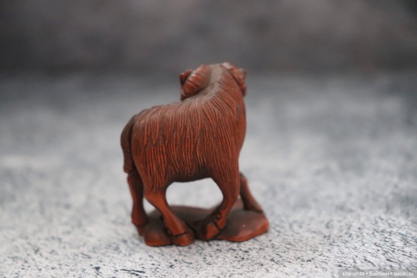 Нэцкэ "Баран" . Винтаж — Статуэтки (фото 2)