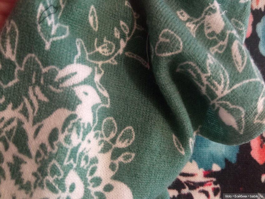 Лот вязаного трикотажа для кукольного рукоделия (фото 2)