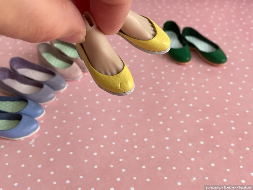 Балетки для Тендерят🌸 — Обувь для BJD (фото 3)