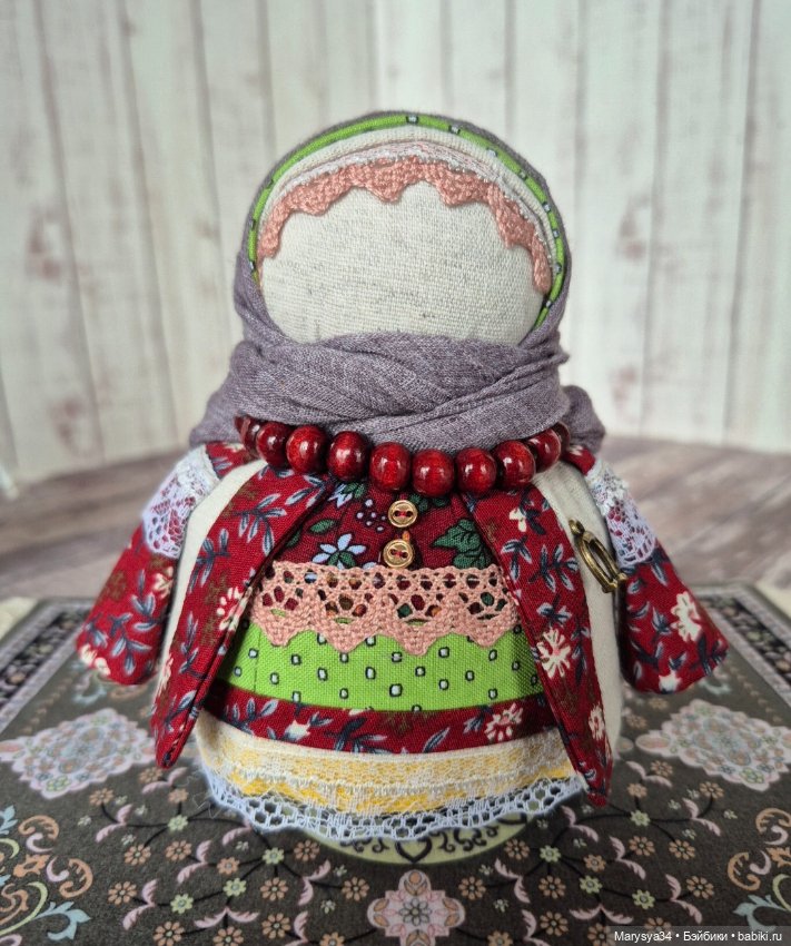 Кукла-оберег "Домовушка Хозяюшка" (фото 4)