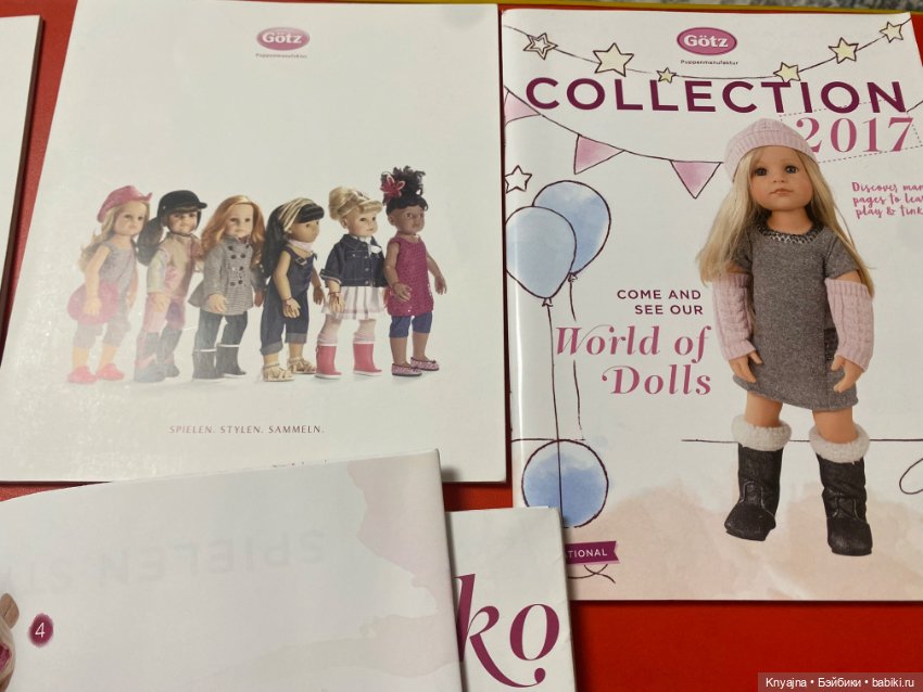 Лот каталог, плакаты, книжки gotz (фото 2)