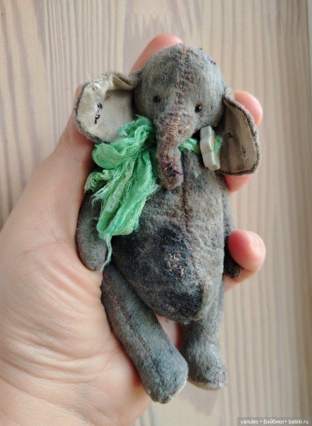 Слоник в стиле Тедди — Авторские игрушки (фото 4)