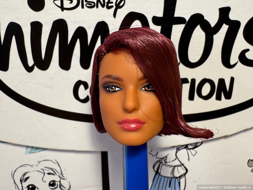 Голова Барби Мермейд из конструктора №1 (2)