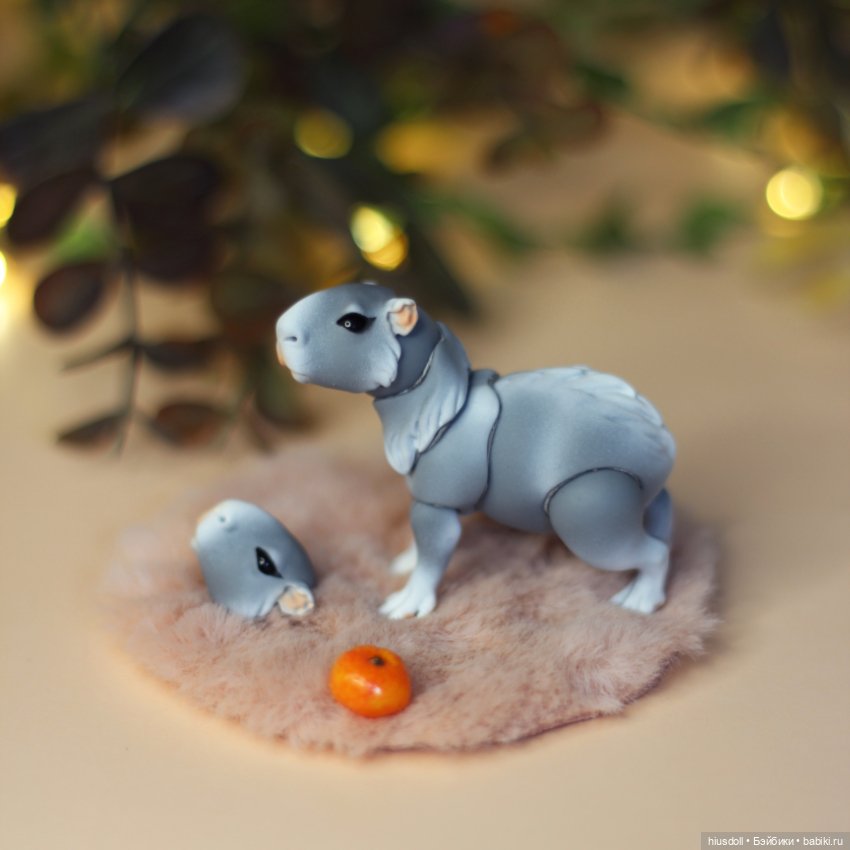 Шарнирный Капибарёнок — Авторские куклы BJD