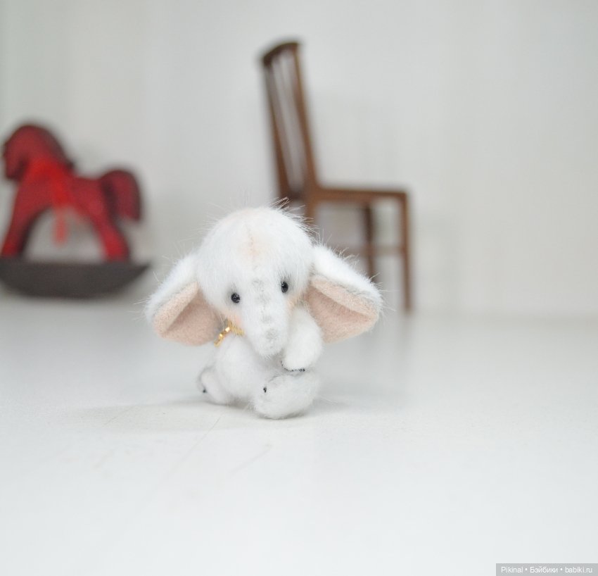 Мини слоник) — Авторские игрушки (фото 4)