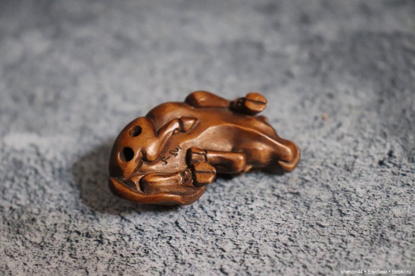 Нэцкэ "Бык". Винтаж! Более 50 лет (фото 3)