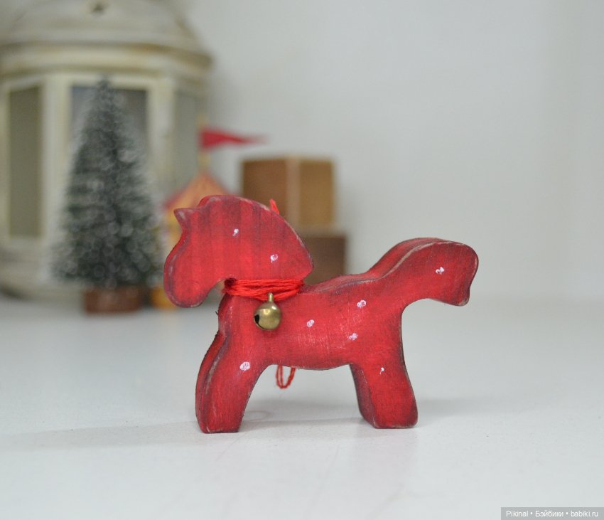 Маленькие лошадки из дерева) Подарю к покупке) (фото 3)