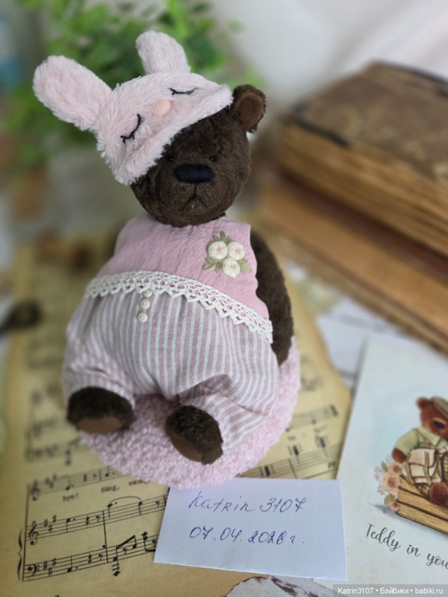 Коллекционный мишка тедди (фото 5)