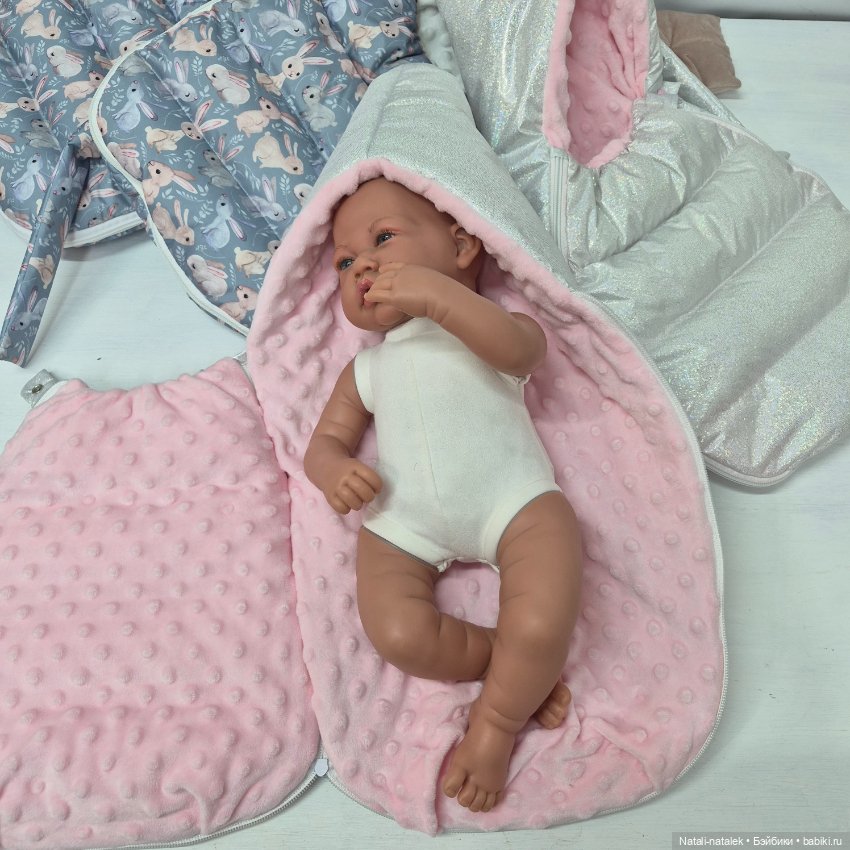 Конверт переноска для кукол 40-45 см (фото 3)