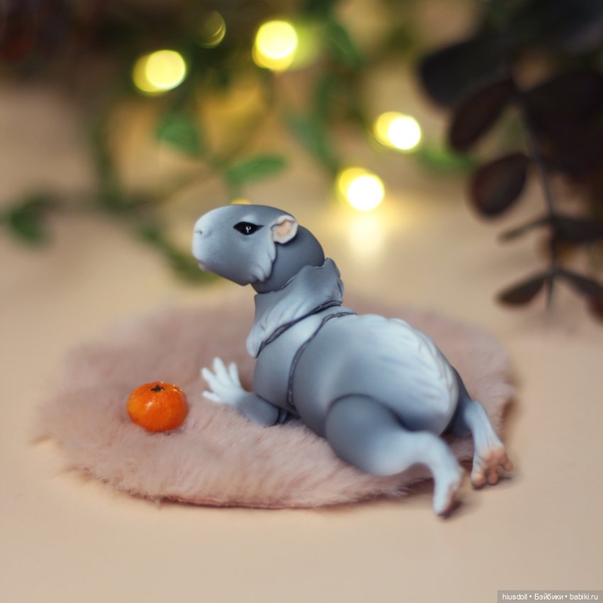 Шарнирный Капибарёнок — Авторские куклы BJD (фото 4)