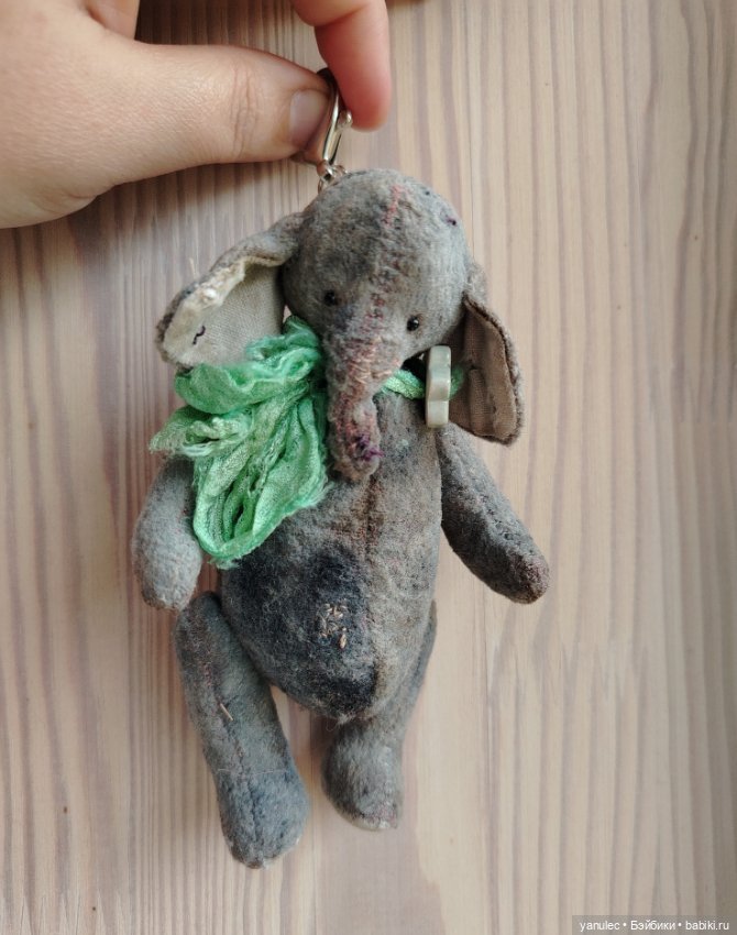 Слоник в стиле Тедди — Авторские игрушки (фото 3)