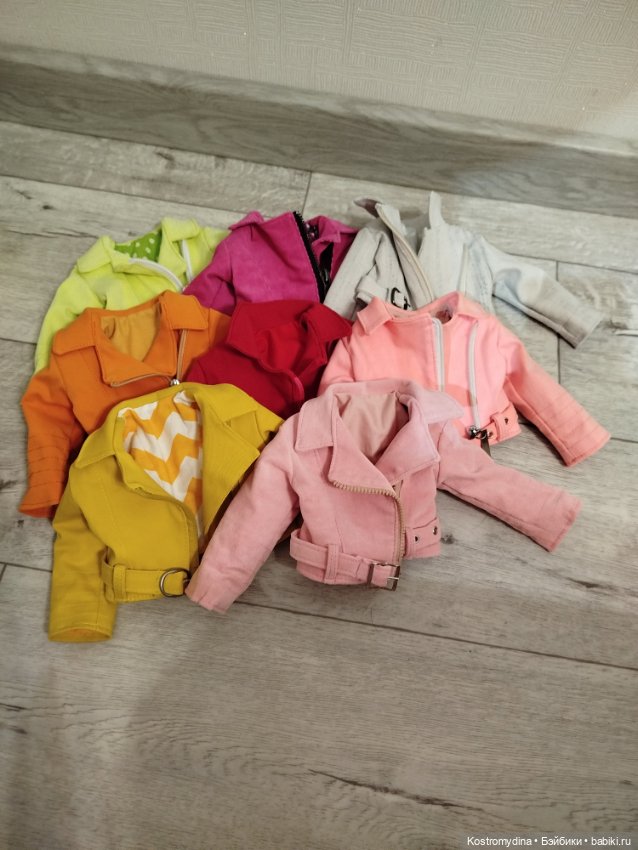 Джинсы и косухи для кукол готц (фото 7)