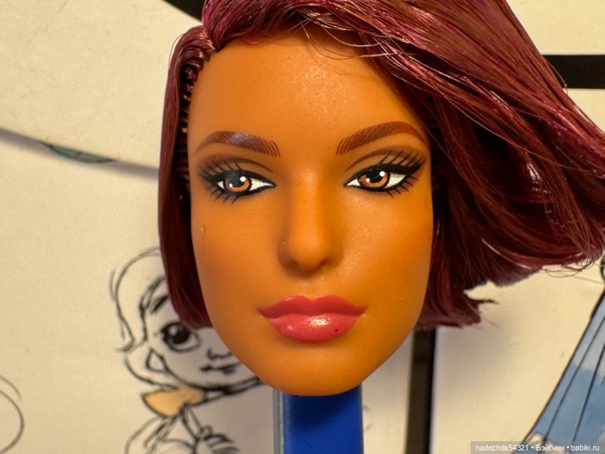 Голова Барби Мермейд из конструктора №1 (2) (фото 4)