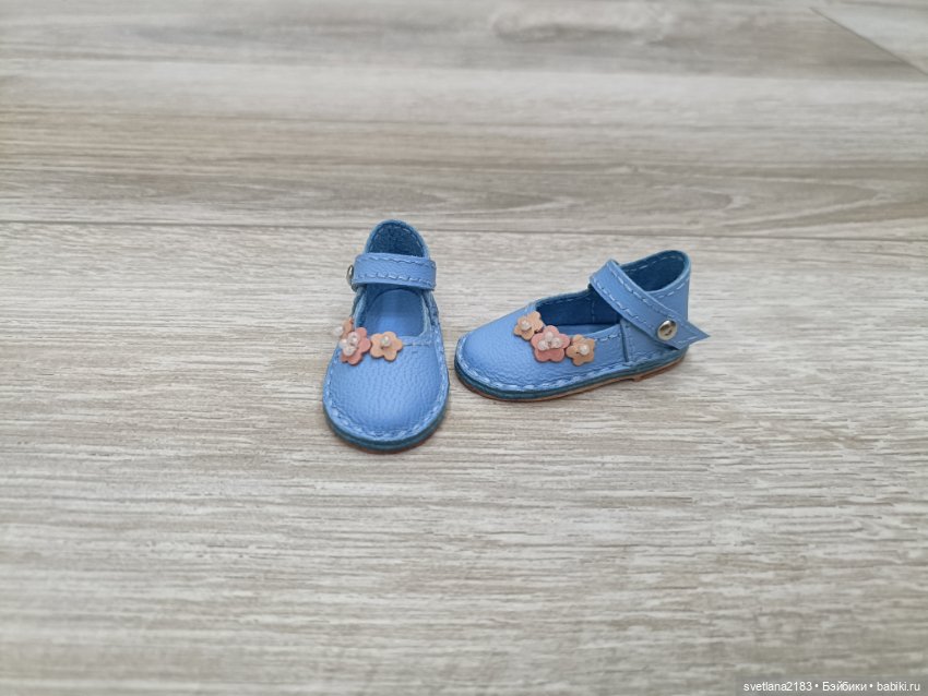 Туфли для кукол руби ред 31 см. (4,7 х 2,0 см) (фото 3)