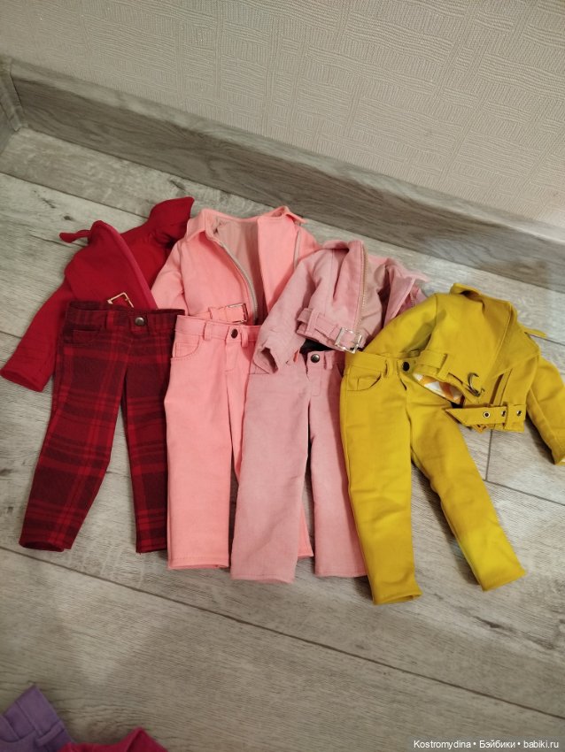 Джинсы и косухи для кукол готц (фото 5)