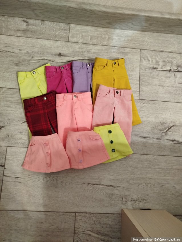 Джинсы и косухи для кукол готц (фото 8)