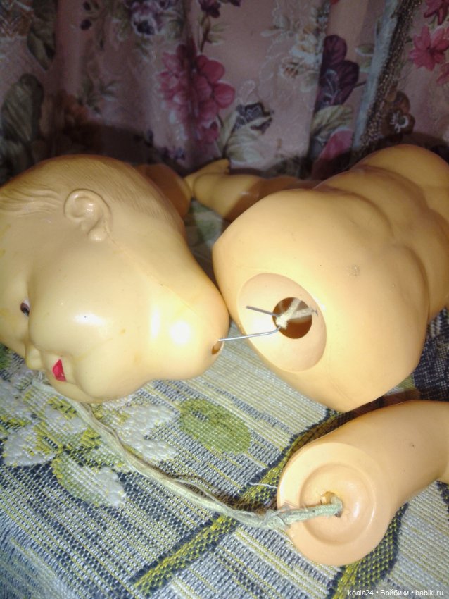 Кукла целлулоидная Пупс СССР Малыш. Целлулоид (фото 8)