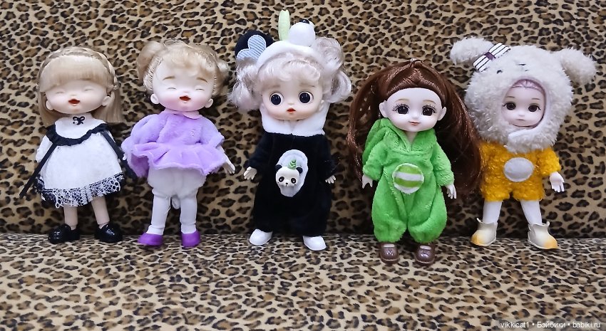 Маленькие куклы по типу баболи (фото 2)