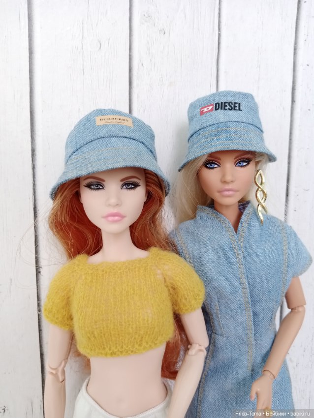 Джинсовая панама для Кена Барби, мужчин и девочек ИТ, поппи Паркер, Момоко (фото 5)