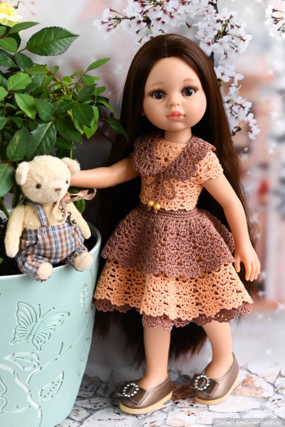 Мастер класс "Жанет" для кукол Паола Рейна