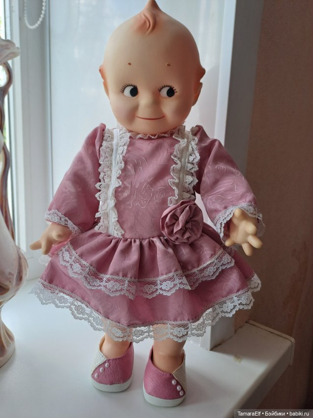 Малышка Кьюпи 40 см — Винтажные куклы и игрушки детства (фото 2)