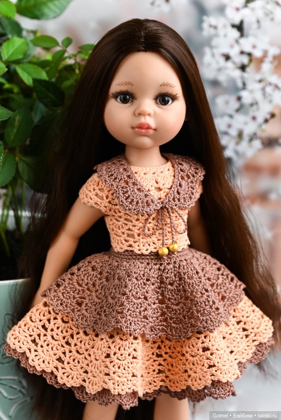 Мастер класс "Жанет" для кукол Паола Рейна