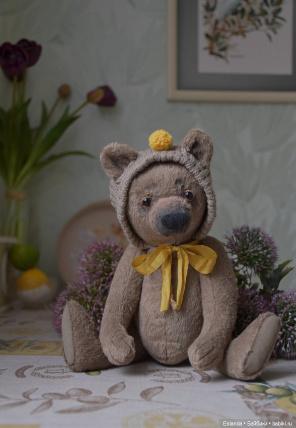 Мишка Лёлик — Авторские игрушки (фото 4)