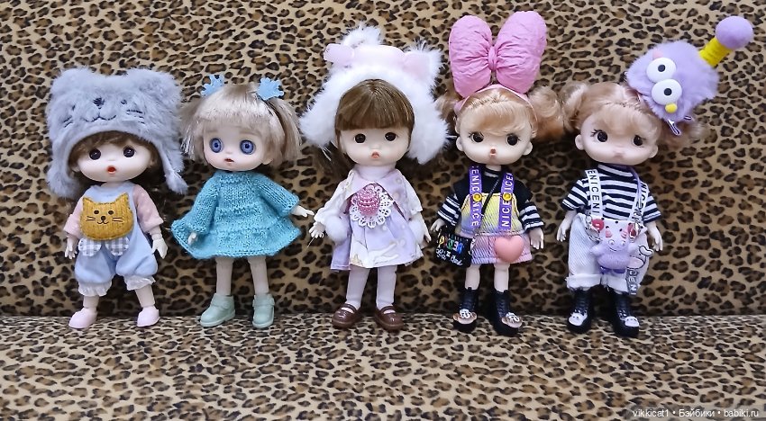 Маленькие куклы по типу баболи