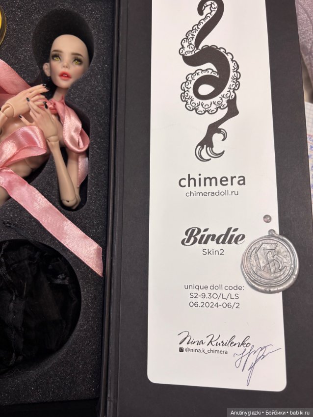 Прекрасная Химера — Авторские куклы BJD (фото 3)