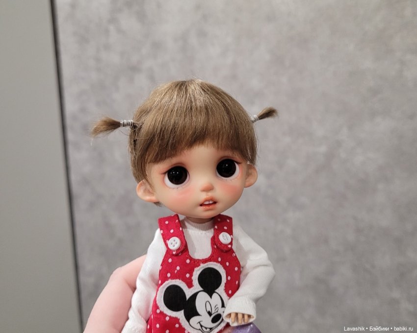 Парик для кукол AWEN, размер 6-7 (фото 3)