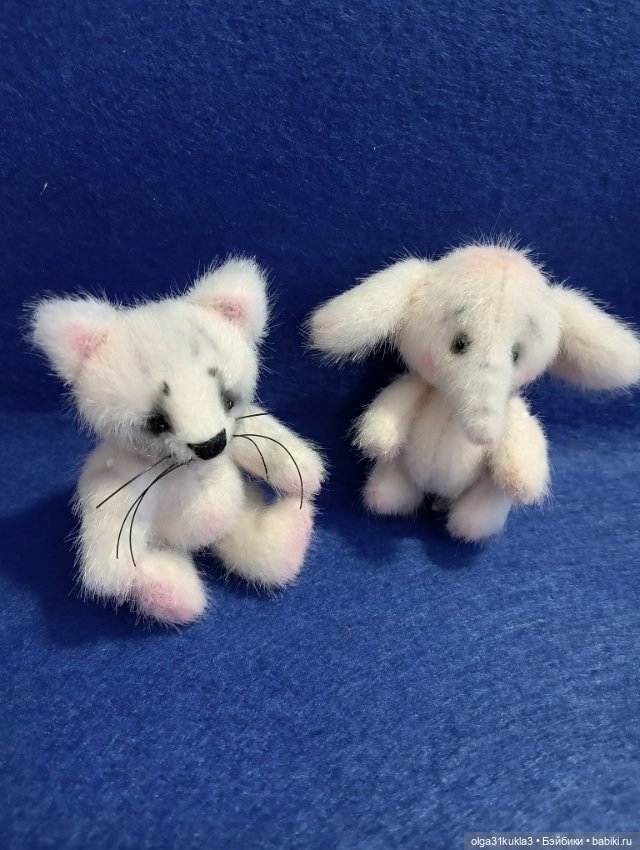 Лот игрушек для кукол. Кот и слоник (фото 5)