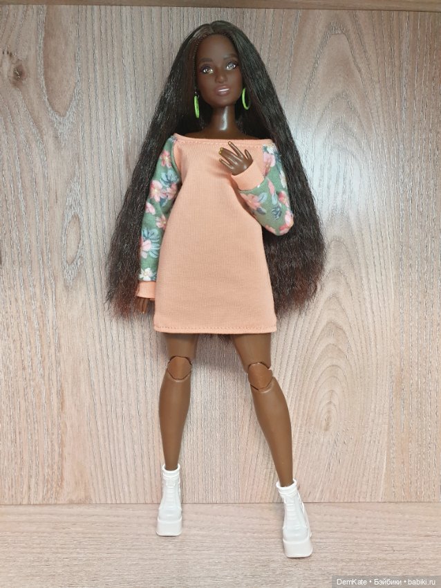 Платье для Барби пышки — Одежда для кукол (фото 3)