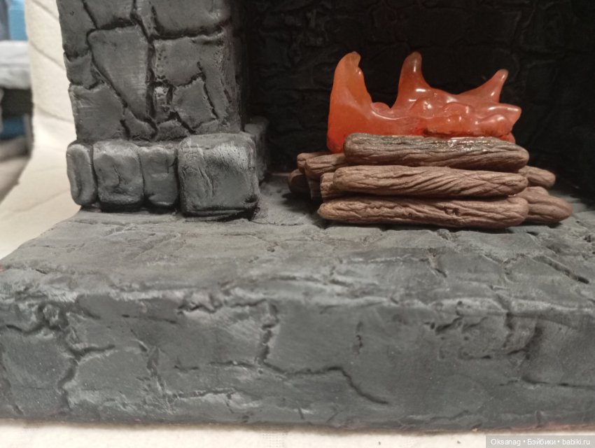 Камин — Кукольная мебель (фото 2)