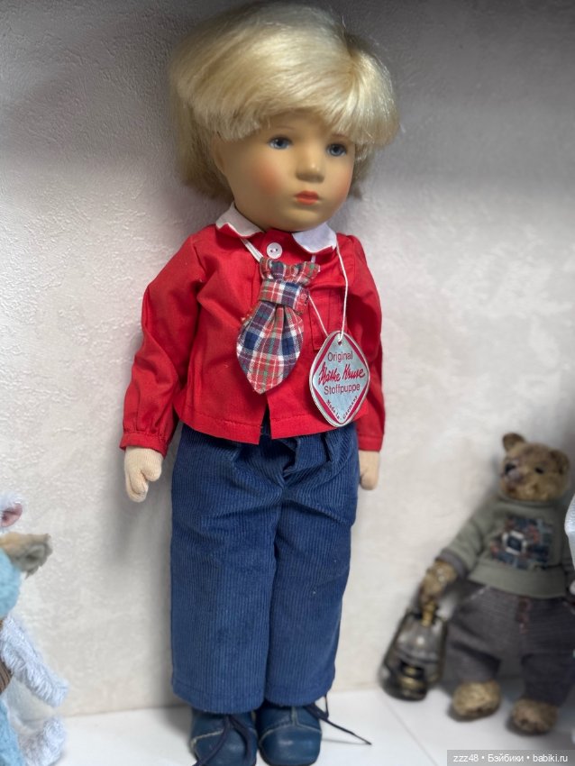 Редчайший мальчик от Kathe Kruse Käthe Kruse 1988 год (фото 7)