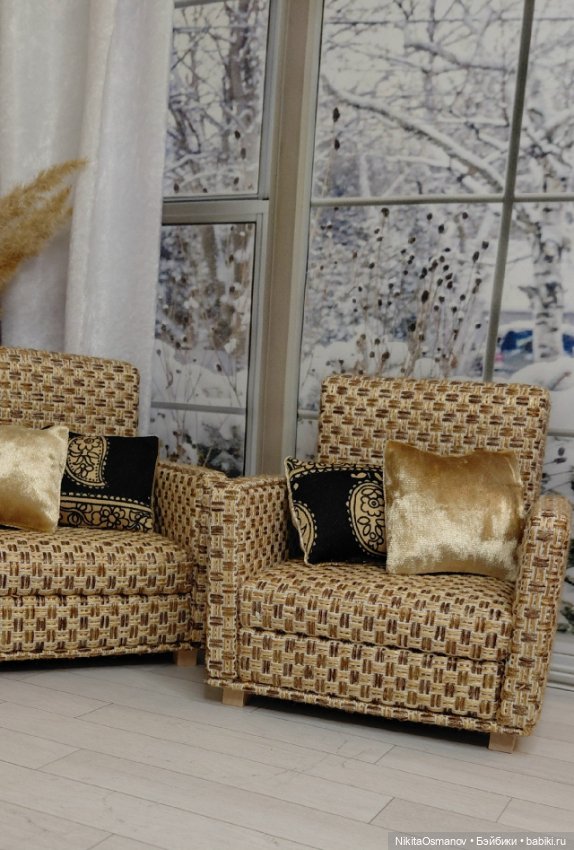 Мебель для кукол Баpби, Блaйз, Интeгpити, Пoппи и аналогичных кукол 1:6 (фото 2)