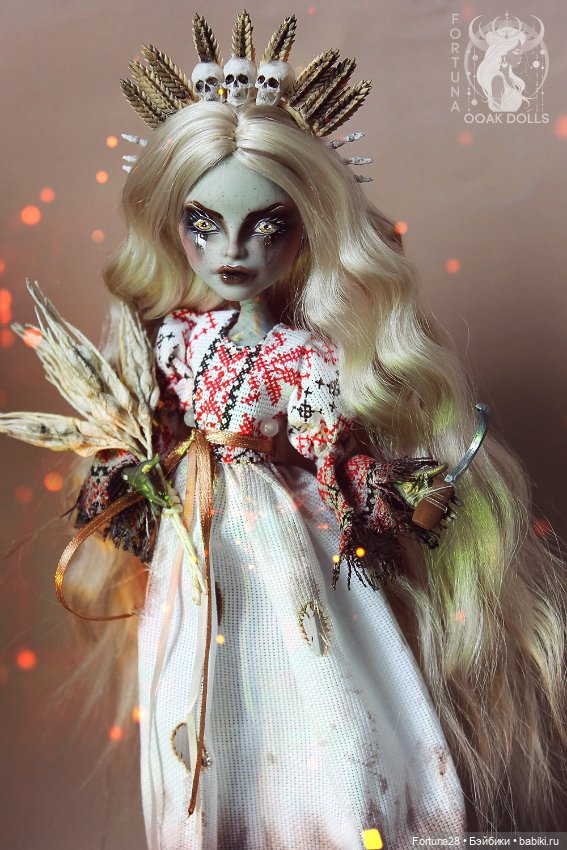 ООАК Monster high Монстер Хай Полуденица (фото 5)