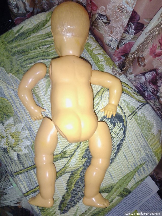 Кукла целлулоидная Пупс СССР Малыш. Целлулоид (фото 4)