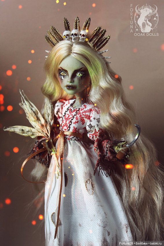ООАК Monster high Монстер Хай Полуденица (фото 6)
