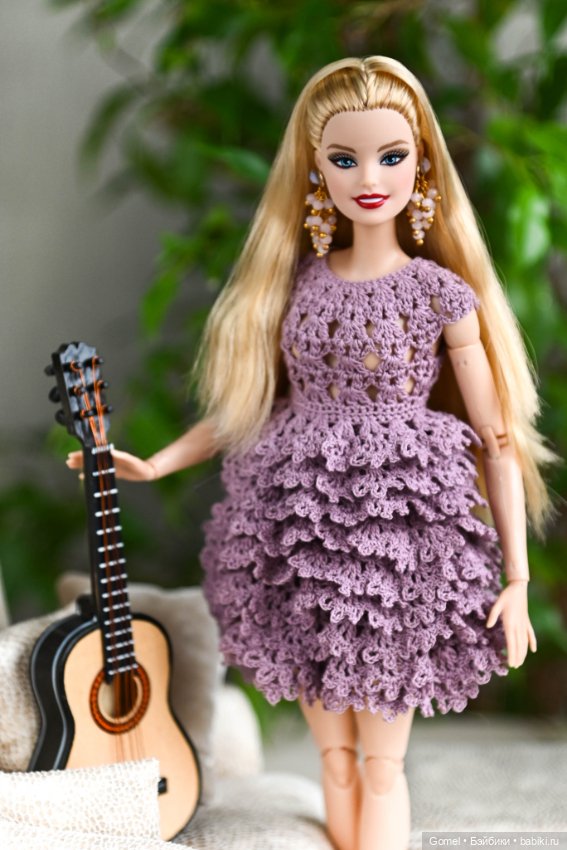 Романтичное платье для Барби (фото 4)